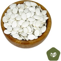 تصویر تخمه کدو مرمری خام 