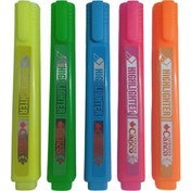 تصویر ماژیک هایلایتر کنکو ۵ رنگ فسفری 