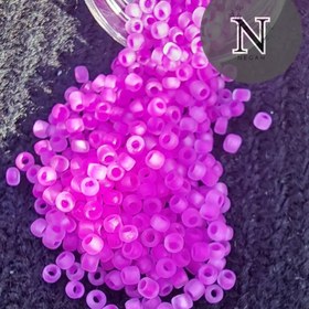 تصویر منجوق ژاپنی رنگ بنفش 