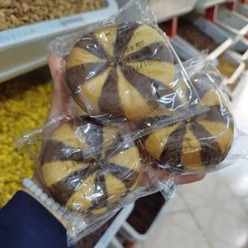 تصویر کلمپه خرمایی دو رنگ تازه (3بسته دوقلو معادل حدود 250تا300گرم) 