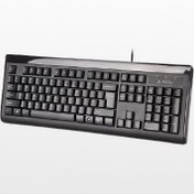 تصویر کیبورد سیم دار ایفورتک مدل KEYBOARD A4TECH KB-8A 