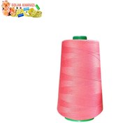 تصویر دوک نخ خیاطی صورتی کد 104 پلی استر Spools Thread