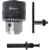 تصویر سه نظام آچاری 13MM به همراه تبدیل چهار شیار ویتولز VTools 