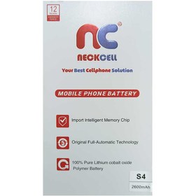 تصویر باتری تقویت شده سامسونگ Samsung Galaxy S4 برند نکسل Battery Samsung Galaxy S4 Neckcell - B600BE