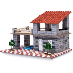 تصویر کیت ساختنی ویلای تابستانی اشل ۶۲۰ تکه 