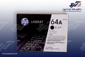 تصویر کارتریج لیزری مشکی اچ‌پی مدل 64A 