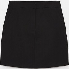 تصویر دامن کوتاه زنانه ال سی وایکیکی lc waikiki | W3JB70Z8-CVL