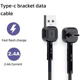 تصویر AWEI CL-66 USB to Type-C Conversion cable کابل شارژ اوی 