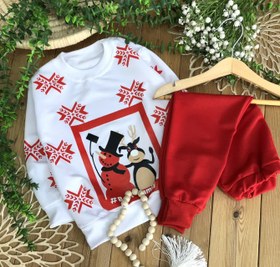 تصویر بلوز و شلوار کریسمس 