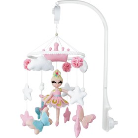 تصویر آویز تخت کودک مدل بالرین 