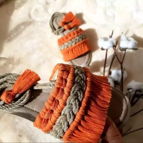 تصویر صندل مکرومه کد 2232 