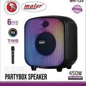 تصویر اسپیکر پارتی باکس مایر مدل MR-125 Meyer party box speaker model MR-125