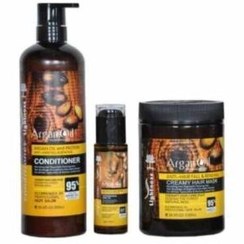 تصویر پک طلایی حاوی شامپو +روغن آرگان +ماسک مو اصلی -واردات قانونی -ارسال از منطقه آزاد ارس 