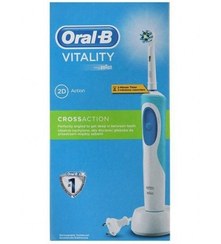 تصویر مسواک برقی اورال-بی مدل Vitality Cross Action Oral-B electric toothbrush Model vitality cross action