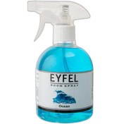 تصویر اسپری خوشبو کننده هوا ایفل مدل Ocean اقیانوس حجم 500 میل Eyfel Room Spray.Ocean