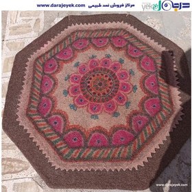 تصویر زیرانداز سنتی نمدی 