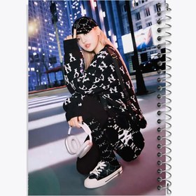 تصویر دفتر نت موسیقی 100 برگ خندالو طرح نینگ نینگ گروه آسپا Aespa 