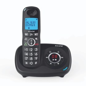 تصویر تلفن بی سیم آلکاتل مدل XL595 Voice مشکی تلفن بی سیم آلکاتل Alcatel مشکی