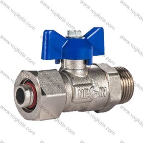 تصویر شیر کوپلی یکسر مغزی برنجی نگین 