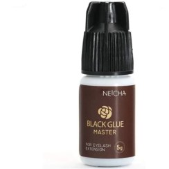 تصویر چسب کاشت و اکستنشن مژه دائم حرفه ای مستر نیچا وزن 5 گرم NEICHA BLACK GLUE FOR EYELASH EXTENSION 
