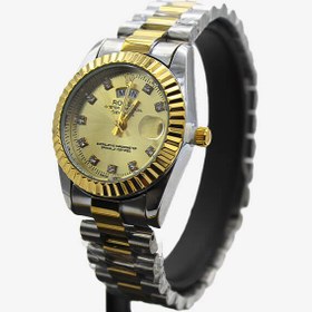 تصویر ساعت زنانه رولکس گلد 