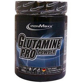 تصویر glutamine 500gr ironmaxx 