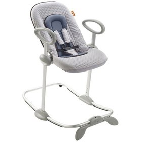 تصویر نی نی لای لای Beaba Up &amp; Down Bouncer II Blue 