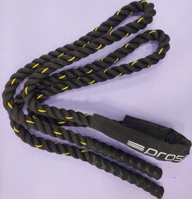 تصویر طناب حرفه ای فوق سنگین_ برند پرواسپرتس _ طول ۳متر _وزن ۳کیلوگرم Extra heavy sports rope _ prosports _