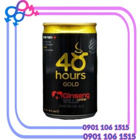 تصویر نوشیدنی انرژی زا جنسینگ 48 ساعته طلایی 100 میل Ginseng 48 Hours Gold Drink 