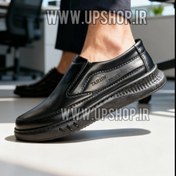 تصویر کفش طبی مردانه مدل تحسین tahsin رویه چرم 