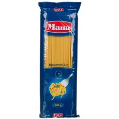 تصویر اسپاگتی قطر 2.7 مانا مقدار 600گرمی 