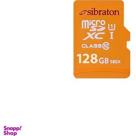 تصویر کارت حافظه microSDHC سیبراتون کلاس 10 استاندارد UHS-I U1 سرعت 85MBps ظرفیت 128 گیگابایت 