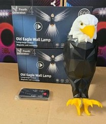 تصویر چراغ خواب دیواری EAGLE AMBIENT LIGHT طرح عقاب EAGLE AMBIENT LIGHT
