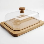 تصویر کره خوری اکرولیک زیره چوب بامبو 