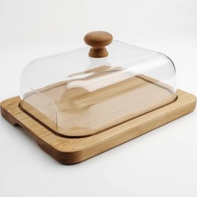 تصویر کره خوری اکرولیک زیره چوب بامبو 