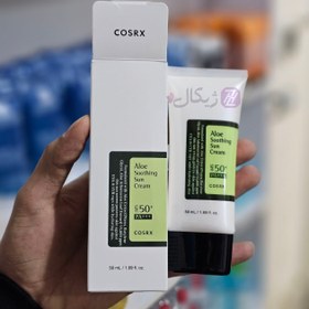تصویر ضد آفتاب آلوئه ورا حجم 50 میلی لیتر کوزارکس Cosrx Aloe Soothing Sun Cream 50 ml