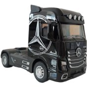 تصویر ماکت فلزی کشنده مرسدس بنز آکتروس رنگ سفید 