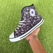 تصویر کتونی آل استار طرح اسکلت 