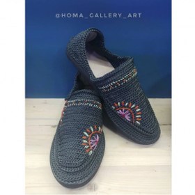 تصویر گیوه دست دوز زنانه 