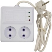 تصویر محافظ برق یخچال فریزر 2 خانه پیکو الکتریک با کابل 1/5 متری Pico Voltage Protector with 2 Entries