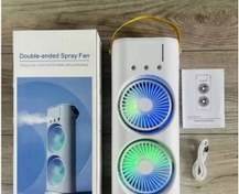 تصویر مینی کولر شارژی قابل حمل مدل FITLIFE Air Cooler Multifunction portable fans mist rechargeable table fan