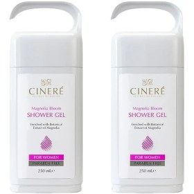 تصویر شامپو بدن زنانه سینره مدل MAGNOLIA حجم 250 میلی لیتر مجموعه دو عددی 