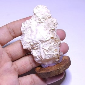 تصویر راف باریت تیغه ای با همرشدی فلوریت و گالن،خاص و کلکسیونی 