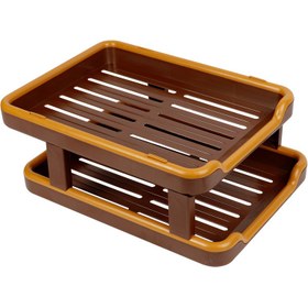 تصویر کازیه 2 طبقه پلاستیکی AMIRAN S2 