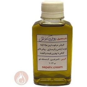 تصویر روغن کندش اصل برای رشد مو و جلوگیری از ریزش مو (100 گرمی) 