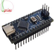 تصویر برد آردوینو نانو ARDUINO NANO چیپ CH340G با رابط USB TYPE-C ARDUINO NANO TYPE C