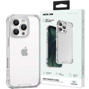 تصویر قاب شفاف ضد ضربه گرین لاین 16پرومکس،15پرومکس،15پرو 