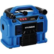 تصویر مینی کمپرسور هیوندای مدل HP1161 بدون روغن ۱۲ ولت 