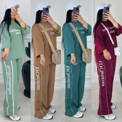 تصویر ست تیشرت شلوار دیور با تنوع رنگ زیاد 