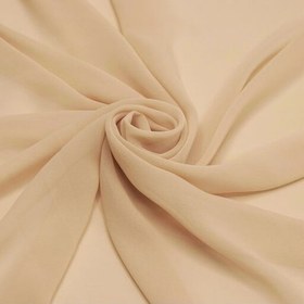 تصویر لایی چسب حریر عرض 125 سانت رنگ کرم رنگ بدن طاقه 22/5 متری 